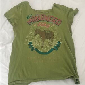 Green Graphic T-Shirt